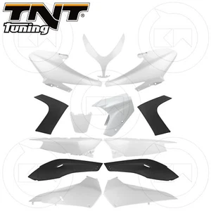 KIT CARENE 13 PEZZI CARENA VERSIONE ORIGINALE BIANCO LUCIDO YAMAHA TMAX 500 2008 - Foto 1 di 2