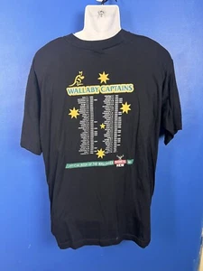 Vintage 2003 Tooheys New Australia Wallabies Captains Shirt Mens XL Rugby Union - Picture 1 of 4