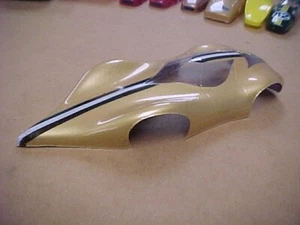 1/24 scale Vintage slot car body Gar-Vic Sonic Needle PAINTED AND TRIMMED - Picture 1 of 2