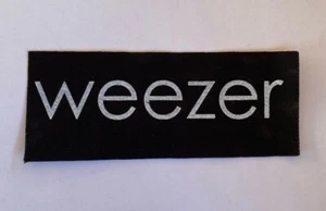 Weezer Cloth Patch Sew On Badge  Approx 2" X 5" (CP57) - Picture 1 of 1