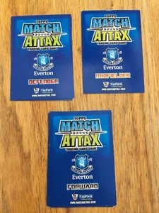 Match Attax 08/09 base cards Everton - Picture 1 of 21