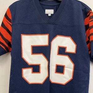 2012 Supreme Bengals Football Jersey Box Logo RARE Navy Orange Small - Picture 1 of 7