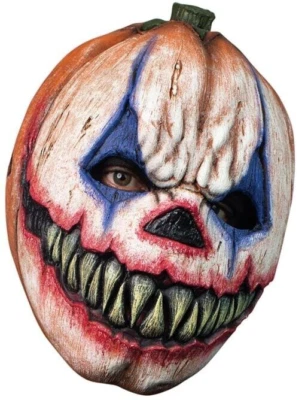 Calabaza Payaso Halloween Máscara Horror Criatura Juegos con disfraces Jack o Linterna Adulto Foto 1 de 2