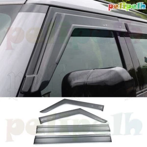 4PCS ABS Window Visor Sun Rain Guard Weather Shield For Defender 90 110 20-2024 - Picture 1 of 4