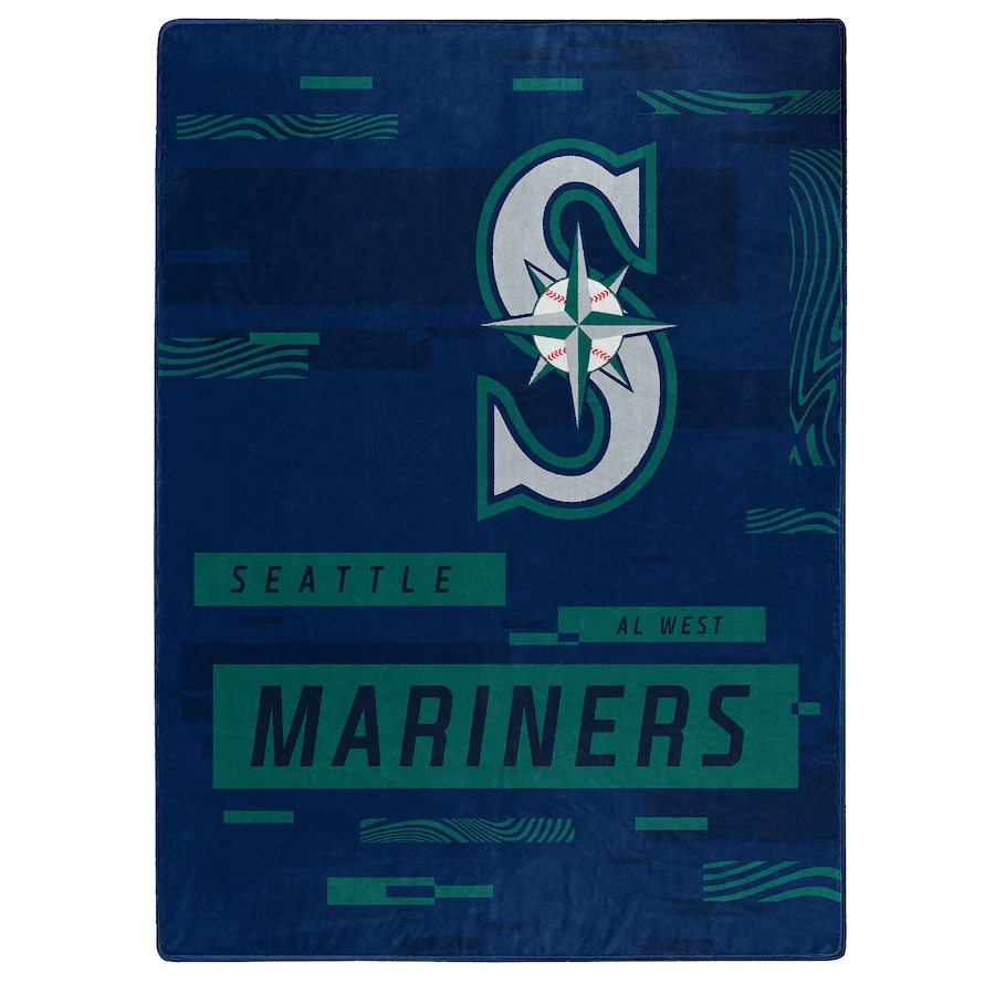 Manta de felpa Seattle Mariners 60 x 80 Foto 1 de 1