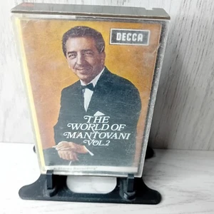 WORLD OF MANTOVANI VOL 2 CASSETTE TAPE ALBUM RARE MUSIC - RARE RETRO - Picture 1 of 4