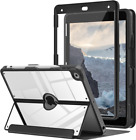 MoKo Case for iPad 9th Generation with Pencil Holder, 8th/7th Gen Black 