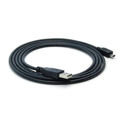 USB 2.0 Type A Male to Mini B 5 Pin Male Extension Cable Cord 5M 14.98 Feet - Image 1 of 3