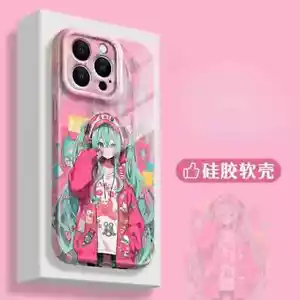 Hatsune Miku peripheral phone case for iphone16promax Apple 15----- - Picture 1 of 33