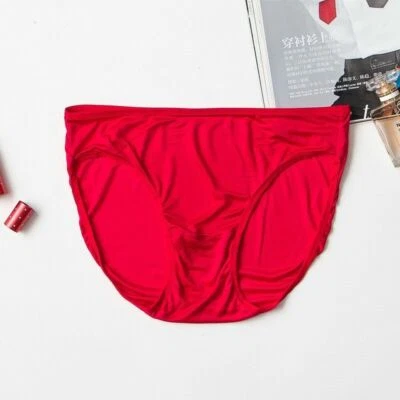 100%天然丝绸针织内裤内裤裤柔软短裤内衣女式舒适 — 第 1/4 张图片