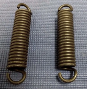 1957 CHEVROLET BEL AIR 150 210 2&4 DOOR ALL CAR MODELS HOOD HINGE SPRING SET NEW - Picture 1 of 1