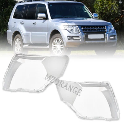 Headlight Lens Cover Replacement For Mitsubishi Pajero V87 V93 V97 V98 2006-2020 - image 1 of 4