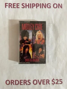 SEALED MOTLEY CRUE SHOUT AT THE DEVIL ORIGINAL 1983 CASSETTE *FREE SHIPPING* - Picture 1 of 4