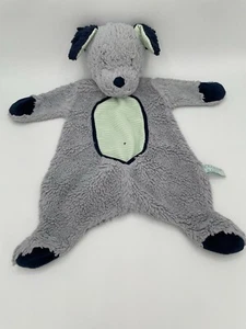 Douglas Baby Gray Navy Striped Puppy Dog Shlumpies Lovey Security Blanket 2016 - Picture 1 of 9