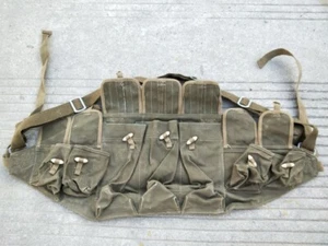 Original chinesisches Militär Vietnamkrieg Typ 56 Brustgerät Munitionstasche Made in 1965 - Bild 1 von 5