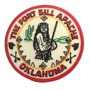 THE FORT SILL APACHE TRIBAL SEAL PATCH OKLAHOMA (NC2) - Bild 1 von 2