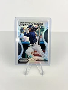 WANDER FRANCO 2020 Prizm Now On Deck SILVER HOLO PRIZM SP RC INSERT #NOD-1! RAYS - Picture 1 of 2