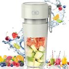 Portable Blender Juicer Cup USB Rechargeable Smoothies Mixer Fruit Machine US