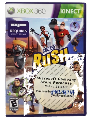 Kinect Rush A Disney Pixar Adventure Xbox 360 2012 2 Disc Set - Image 1 of 4