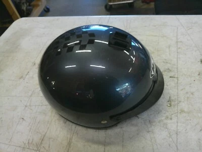 motorcycle half shell helmet Med. - Image 1 of 4