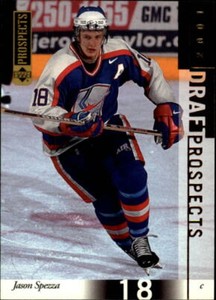 2000-01 UD CHL Prospects Hockey #89 Jason Spezza Windsor