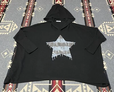 Sudadera con Capucha Lauren Moshi Dripping Star XS/S Para Mujer’s Gráfico Pullover M11 Foto 1 de 4