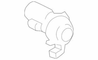 OEM NUEVO 2015-2020 Ford F-250 Super Duty cilindro de bloqueo izquierdo FL3Z-152191-A Foto 1 de 4