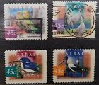 Australia 45 cent 1997 QEII ''Fauna and Flora - Animals / Birds'' Sg;AU1681-1684