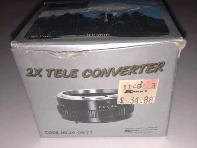 2X Tele Converter For Canon A Type Mount Double Focal Length - Image 1 of 4