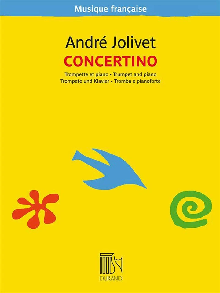Jolivet: Concertino for trumpet, string orchestra and piano (revised new edition - Image 1 of 1