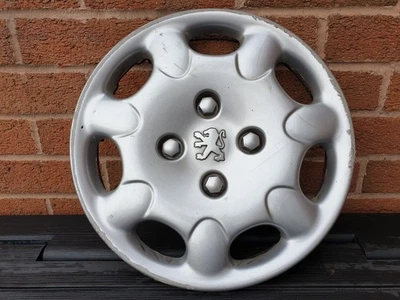 Single Peugeot 206 13" Wheel Trim Original Genuine Hub Cap 106 - Image 1 of 4