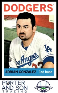 Adrian Gonzalez 2013 Topps Heritage #472 Los Angeles Dodgers Baseballkarte - Bild 1 von 2