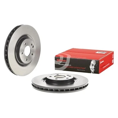 For Mercedes-Benz SL500 99-02 UV Coated Series Plain Vented Front Brake Rotor Foto 1 de 4