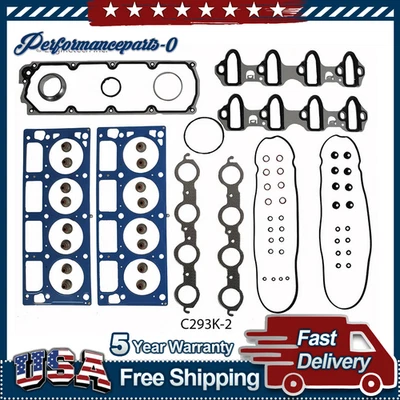 Juego de juntas de motor para Chevrolet Express 1500 2010-2014 5,3 L V8 Foto 1 de 3