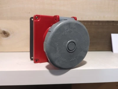 Hubbell Wiring Device-Kellems HBL5100R7W IEC Pin and Sleeve Receptacle Device - - Image 1 of 2