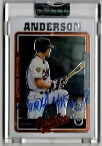 2005 Topps Retired Signature Edition Baseball Brady Anderson AUTO ORIOLES - Picture 1 of 1