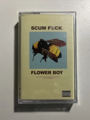 Tyler, The Creator Scum Fuck Flower Boy 🐝🌻Cassette Tape / BRAND NEW/SEALED - Image 1 of 2