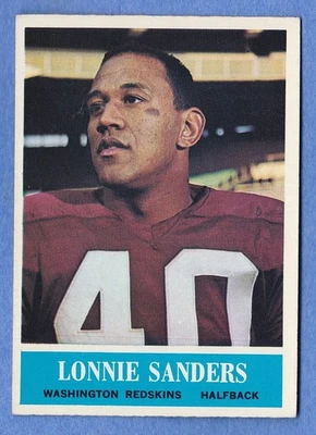 1964 Philadelphia Football #193 Lonnie Sanders EX - Image 1 of 2