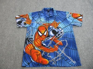 Vintage Spider Man Shirt Mens Medium Marvel Changes Superhero Comic 2000 00s - Picture 1 of 12