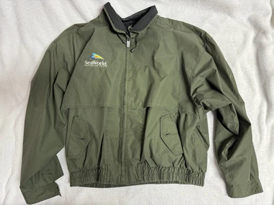 SeaWorld Shamu Sailing Jacket Vintage 90s Orca Killer Whale Size 2XL - Image 1 of 4