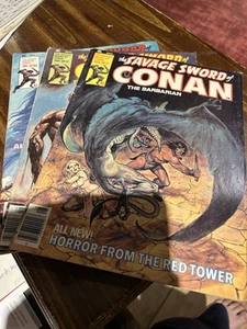 3 Comics from The Savage Sword of Conan the Barbarian by Marvel Comics. - Picture 1 of 15