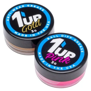 1UP Racing Pro Ball Differential Grease Combo, Includes Gold and Pink - Picture 1 of 1