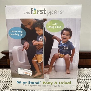 The First Years Sit Or Stand Potty And Urinal Potty Trainer Boys & Girls NIB - Picture 1 of 4