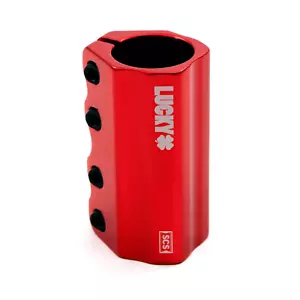 Lucky SCS Pro Scooter Clamp Red - Picture 1 of 2