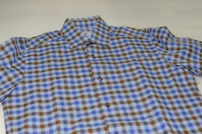 $155  NWOT David Donahue Men's Sport Shirt Size S 14 1/2 - 33 - Image 1 of 4