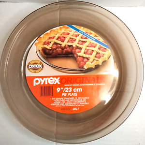 Corning Pyrex Originals Fireside 9"/23cm Pie Plate [209-F] - Made in the USA