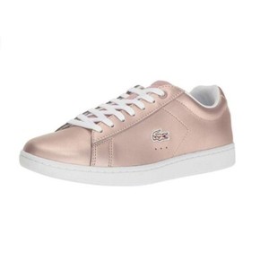 Lacoste Pink Athletic Shoes for Women 
