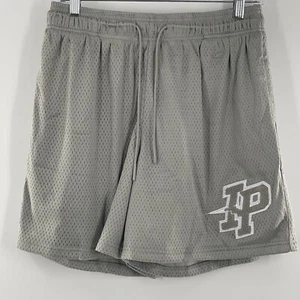 Pantalones Cortos Básicos Inaka Power Patch XL Gris Blanco Gimnasio Baloncesto Malla Hype Limited - Imagen 1 de 7