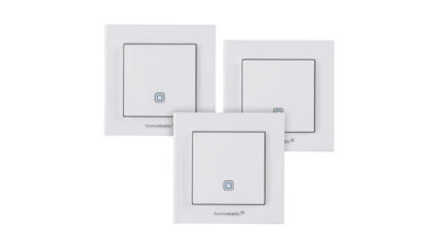 Homematic IP Smart Home 3er-Set Temperatur- und Luftfeuchtigkeitssensor HmIP-STH