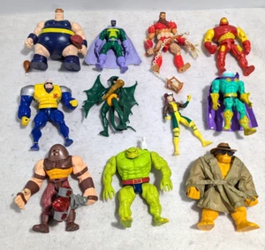 11 figuras de acción vintage de Toy-Biz Marvel X-Men Fantastic Four Avengers Spiderman - Imagen 1 de 12